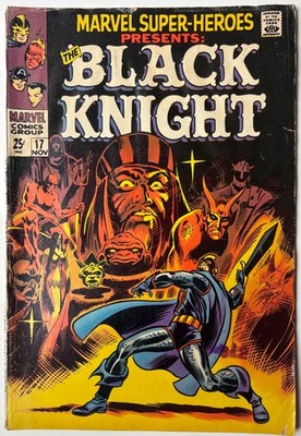 Marvel Super-Heroes #17 (Marvel Comics 1968) 1st Black Knight story.
