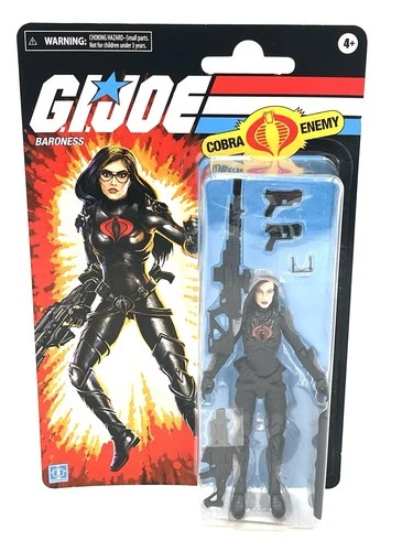 Hasbro G.IJoe Classified Series Retro Collection Cobra Baroness Boxed 6 Inch