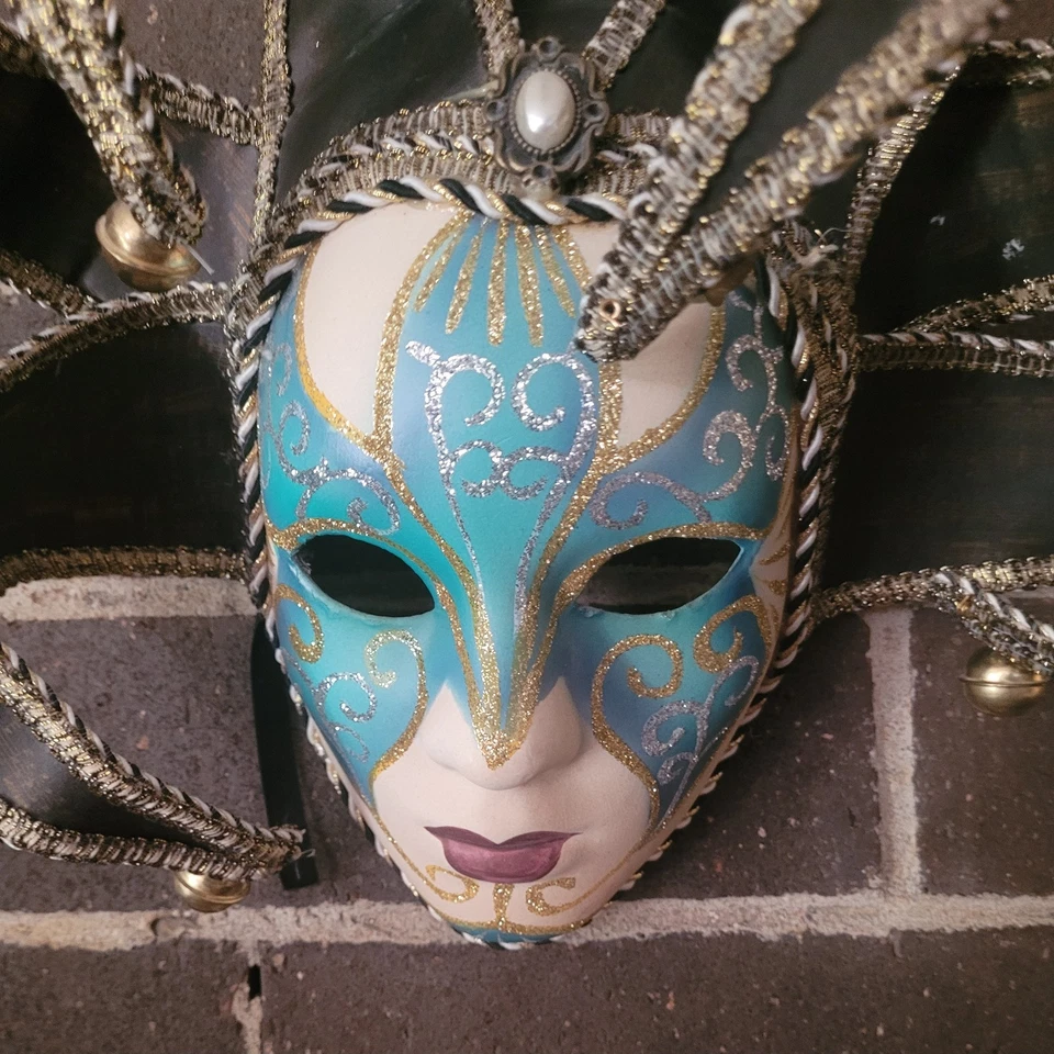 Máscara veneciana Art Craft Joker Foto 2 de 4