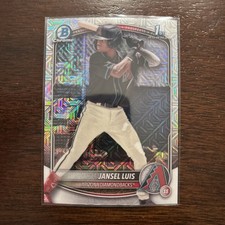 2025 Bowman - Chrome Prospects Jansel Luis #BCP-84 Mojo Refractor (RC)