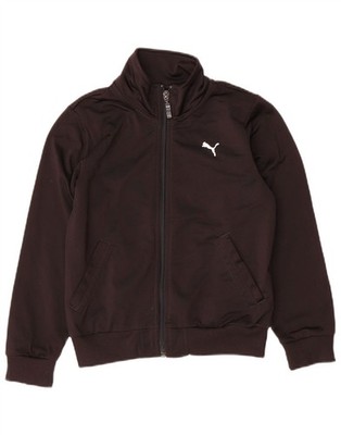 Puma Jungen Grafik Trainingsanzug Oberteil Jacke 7-8 Jahre schwarz NF11