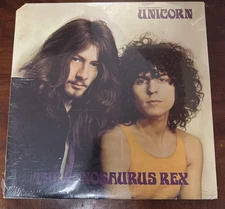 TYRANNOSAURUS REX Unicorn 1969 US ORG Blue Thumb LP + POSTER Marc Bolan T. REX
