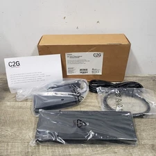 *NEW In Box* Legrand C2G C2G54535 USB-C 12-in-1 Triple Display Docking Station