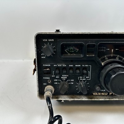 Yaesu FT-221R Vintage Ham Radio Transceiver w/ Cord | eBay