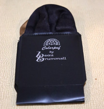 Męski vintage lata 60. kieszonkowy kwadrat z plastikową bazą kolorowy puf marki Beau Brummell