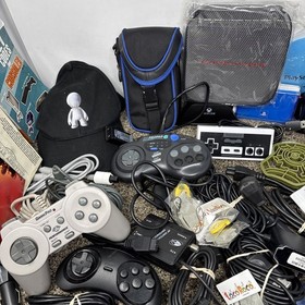 Video Game Lot Stuff Lot Promo Items Cables Random Stuff