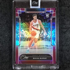 2023-24 One and One RAYAN RUPERT Rookie Base Red 12/15 #135