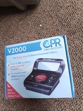 CPR Call Blocker V2000 Pre-Programmed with 2000 Scam Telemarketer Numbers