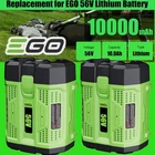 1~2PACK 56V 10.0Ah For Genuine EGO BA5600T Power + 56V 10Ah Lithium Battery