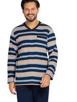 Comte Schlafanzug GrößE XL/54 Pyjama Langarm Blau Herren 252814