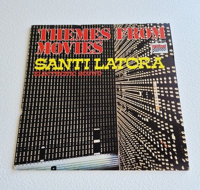 SANTI LATORA ELECTRONIC SOUND THEMES FROM MOVIES - LP VINYL - 1977 - DURIUM-ITA