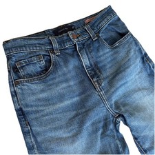 Johnny Was Marseille Baby Boot Jeans Size 26 JW1011N16P Boho Raw Hem Read