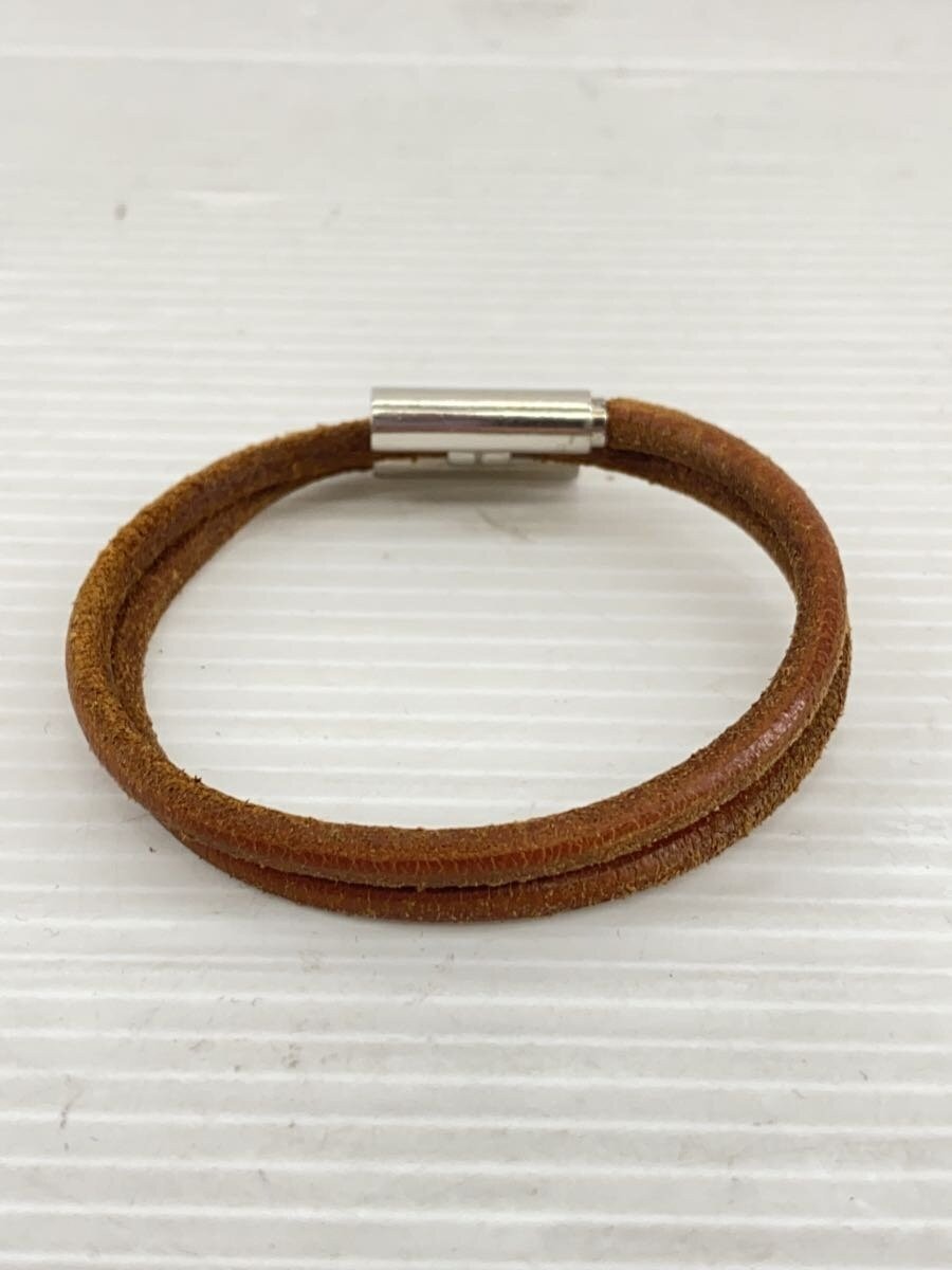 Hermes bracelet Double Wrap Leather Bracelet Brow… - image 3