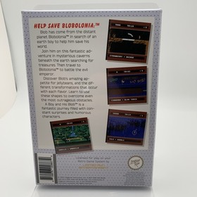 A BOY AND HIS BLOB Trouble On Blobolonia NINTENDO NES edizione limitata LRG sigillato