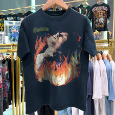 1991 The Doors Light My Fire Washed T-Shirt Black L