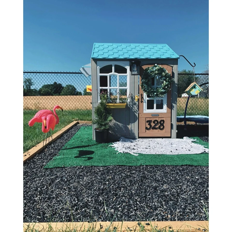 Kidkraft Garden View Outdoor Playhouse sale/ freeship - Image 3 of 4
