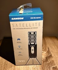 Samson Satellite USB/iOS Phone Tablet Recording Podcast Broadcast Microphone
