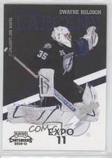 2010-11 Panini Playoff Contenders Leather Larceny Expo 11 Dwayne Roloson #5 2d8