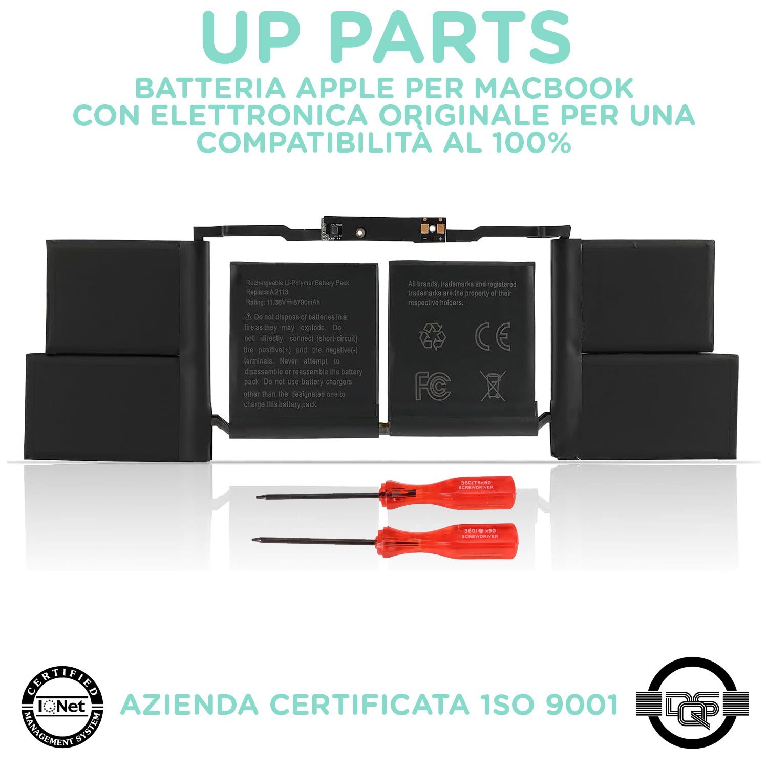 Batteria nuova per MacBook Pro 16" A2113 (2019) foto 3