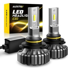 Auxito Hb4 9006 Led Headlight Bulbs High Power 6500k Low Beam White B3 Exf