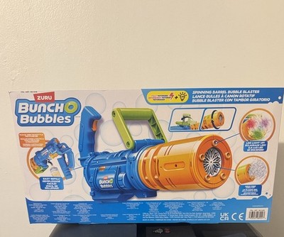 Bunch O Bubbles Spinning Barrel Motorized LED Bubble Blaster 250ml