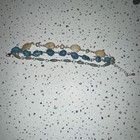 Turquoise Green Jasper Three Strand Bracelet  — photo 1