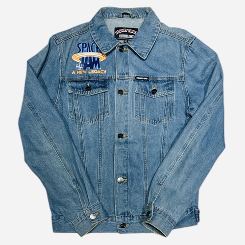 Members Only Looney Tunes Size Medium Space Jam A New Legacy Denim Jacket