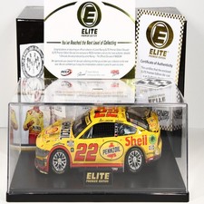 JOEY LOGANO 2024 ELITE PREMIER 22 PHOENIX WIN SHELL FORD /122 MADE MEGA XRARE 