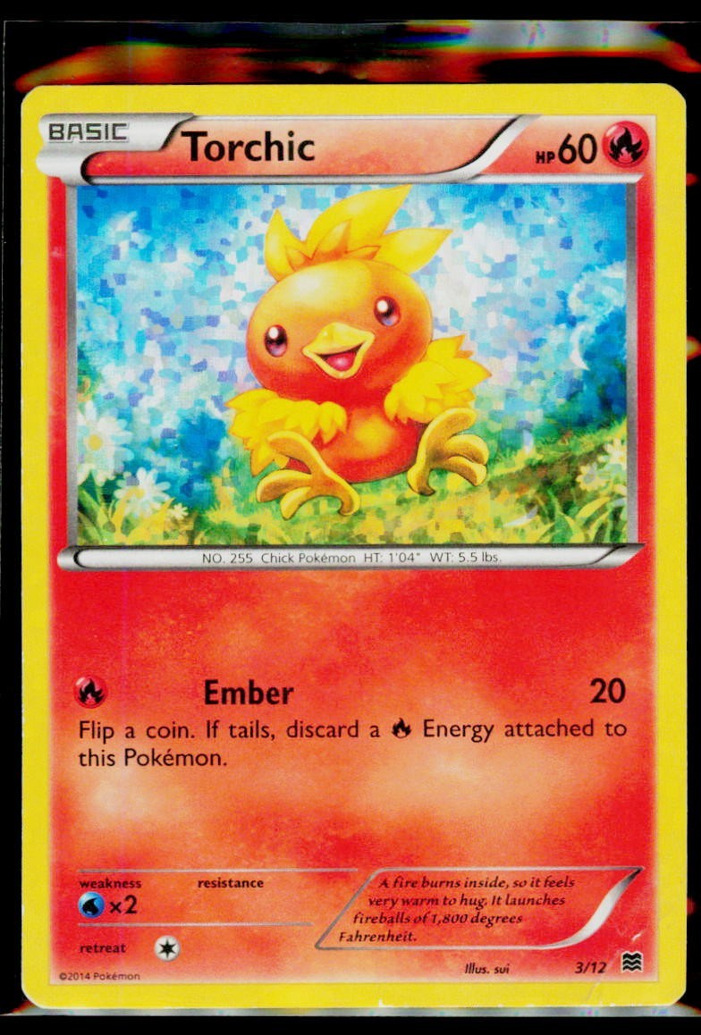Pokémon TCG - McDonald's Promo - Torchic 3/12 HP