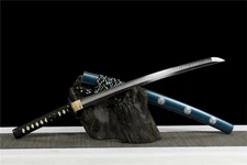 Japanese samurai sword, manganese steel forging, cold weapon collection crafts
