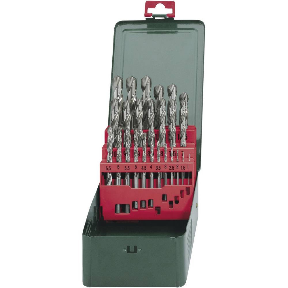 Forets métaux Metabo HSS coffret de 25 pièces 1 à 13 mm pour perçage précis