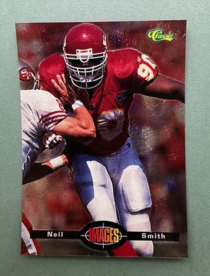 1994 Classic Images Football Neil Smith #72 Kansas City Chiefs