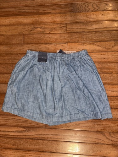 NWT Girls Tommy Hilfiger Chambray Skirt With Pockets Size 16 XL - Picture 3 of 3