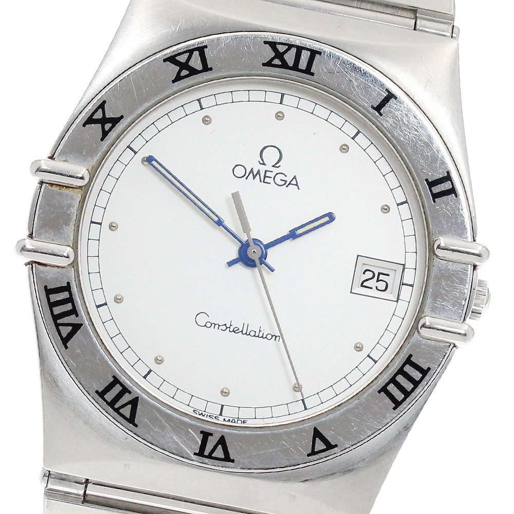 OMEGA Constellation Date Quartz Men's Watch 1512.30 895007 Pre-Owned