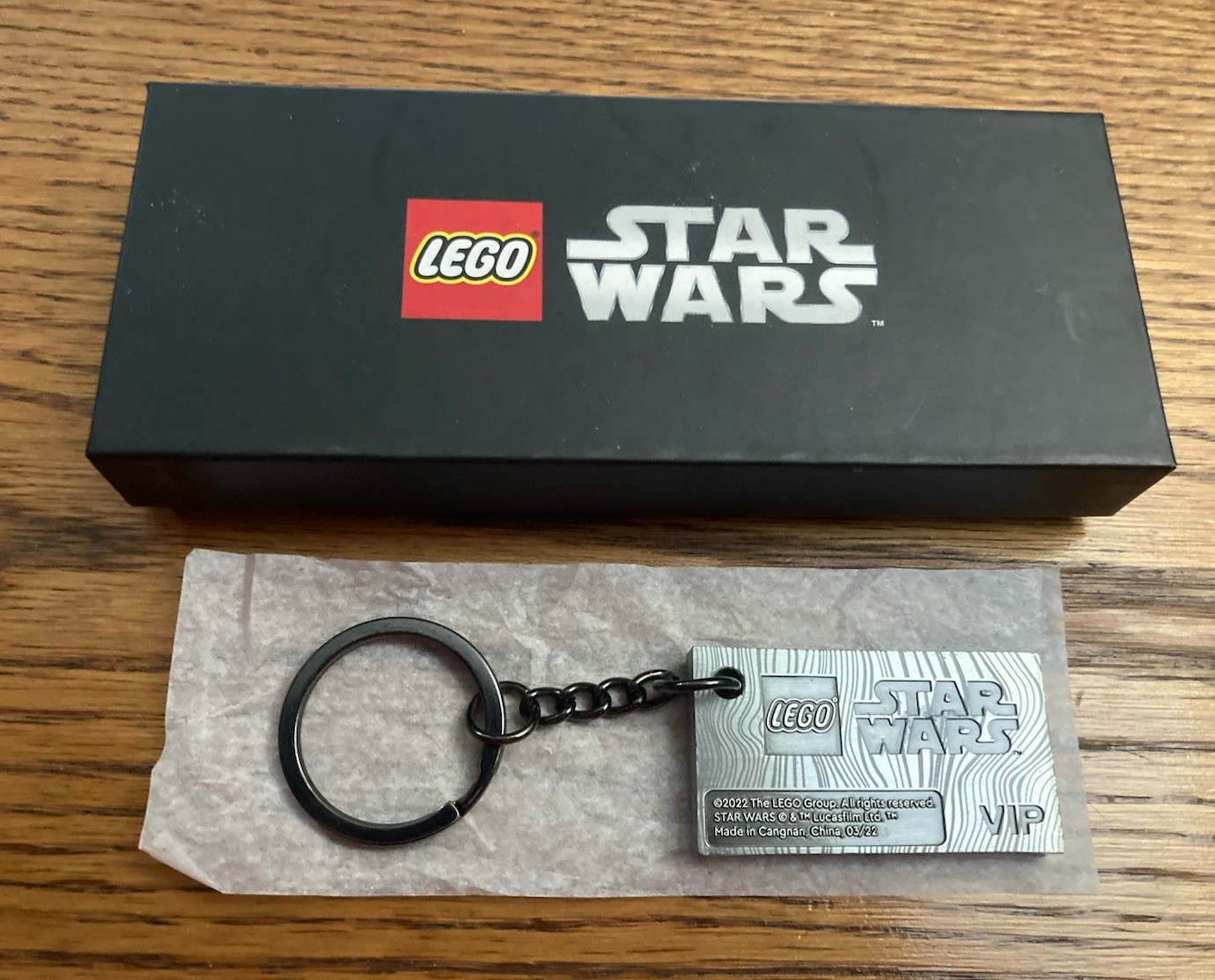 LEGO 5007403 Star Wars Mandalorian Beskar Keychain