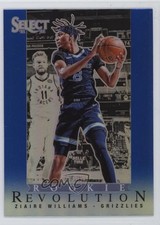 2021-22 Panini Select Rookie Revolution Blue Prizm Ziaire Williams #27 1cc0