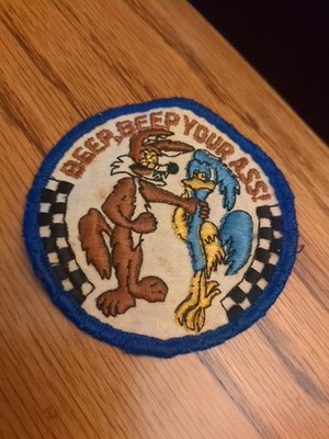BEEP BEEP YOUR ASS! Embroidered Sew-on Patch 
