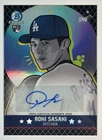 2025 Bowman Chrome Ascensions Roki Sasaki Auto /25 Dodgers SP RC
