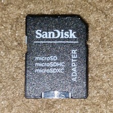 SanDisk Card Adapter for microSD, microSDHC, microSDXC Memory Cards