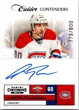 2011-12 Panini Contenders #225 Aaron Palushaj #/800