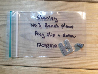 Vintage Stanley No 3 Hobel Frosch Clip altes Holzbearbeitungswerkzeug Tischlerwerkzeug