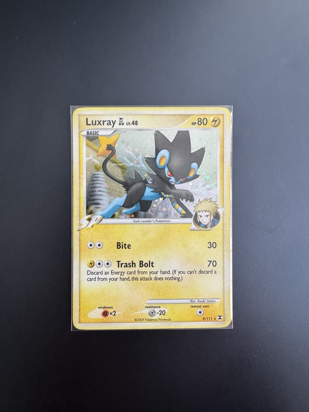 Pokemon Card Luxray GL Holo Rising Rivals 9/111 NM-MINT