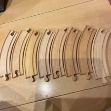 wooden Thomas Brio IKEA curve rail 62ca79