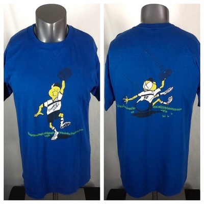 Vintage 80 s Minnesota Nature Boundary Waters Softball (Large) Single Stitch