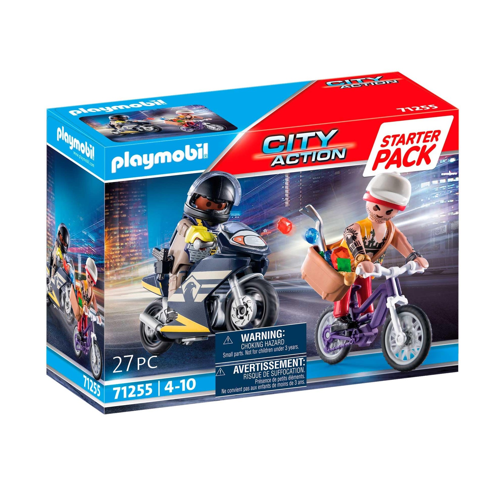 PLAYMOBIL City Action 71255 Starter Pack SEK und Juwelendieb ab 4 Jahren 6490₽