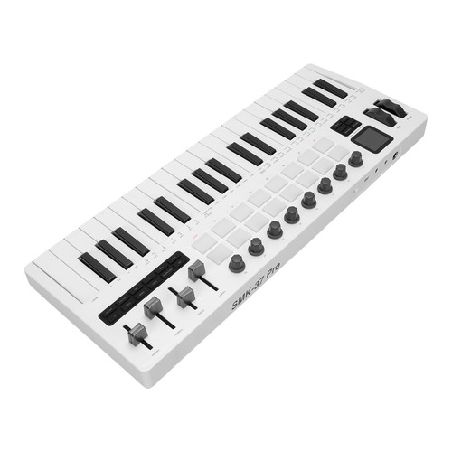 M-VAVE MIDI Keyboard 37-Key With Velocity Sensitivity 16 RGB Backlit Drum JRMH - Picture 3 of 24