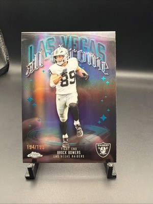 2025 Topps Chrome Brock Bowers All-Chrome Refactor ACT-10 /199