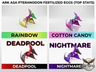 ARK ASA Pteranodon Fertilized Egg Pair - Top Stats - Official Pve PC/PS5/XBX