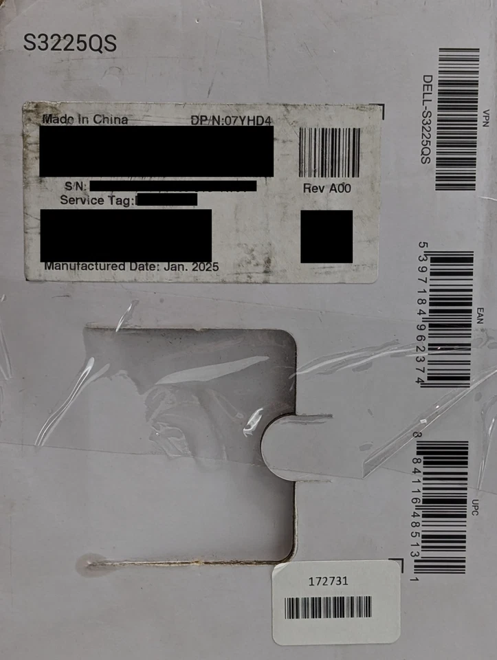 Dell S3225QS 31.5" 3840 x 2160 AMD FreeSync 120Hz 8ms VA LED S3225QS - Image 4 of 4