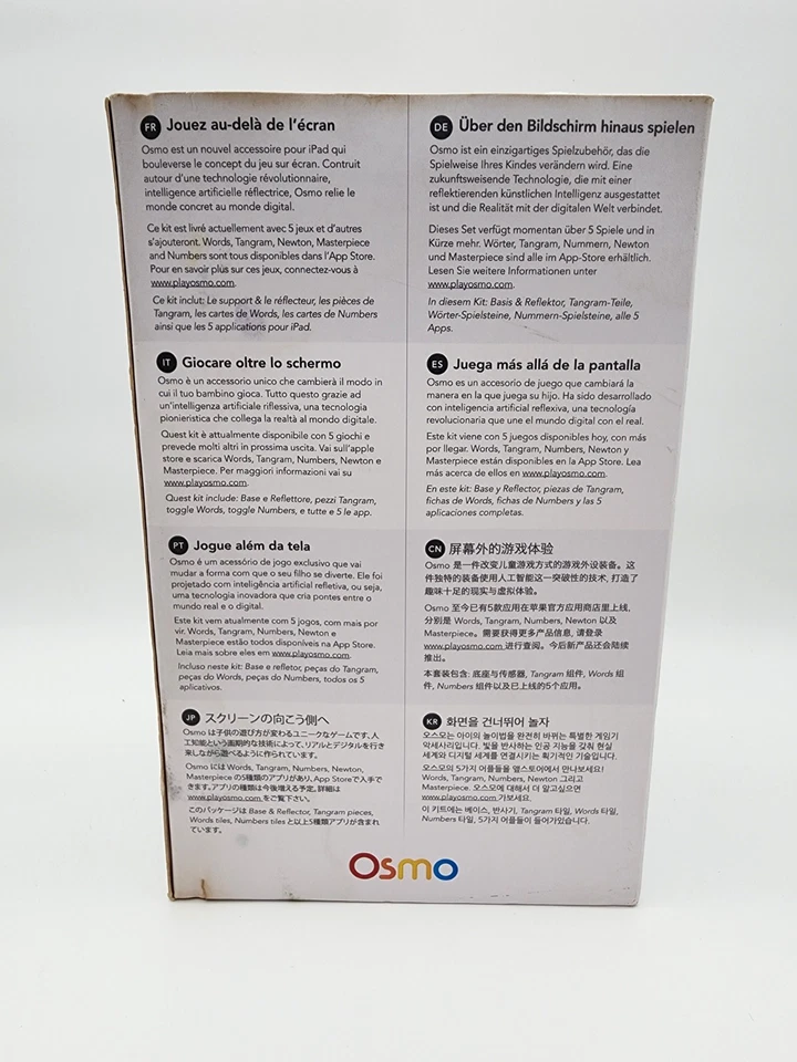 OSMO Genius Kit for Apple iPad Tangram Words Numbers Newton Games Drawing NEW - Image 2 of 4